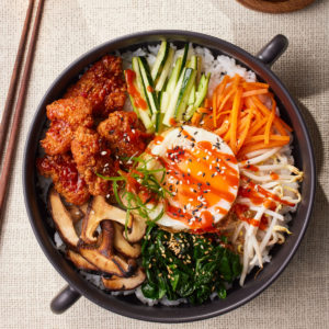 Korean Chicken Bibimbap