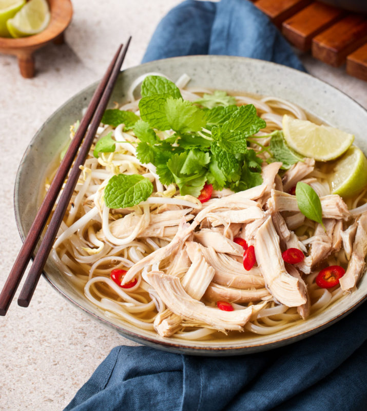 Whole chicken slow cooker pho