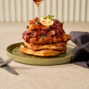 Hot Maple Buttermilk Chicken French Toast