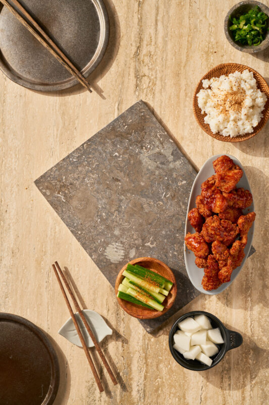 Spicy Tteobokki Chicken Spread